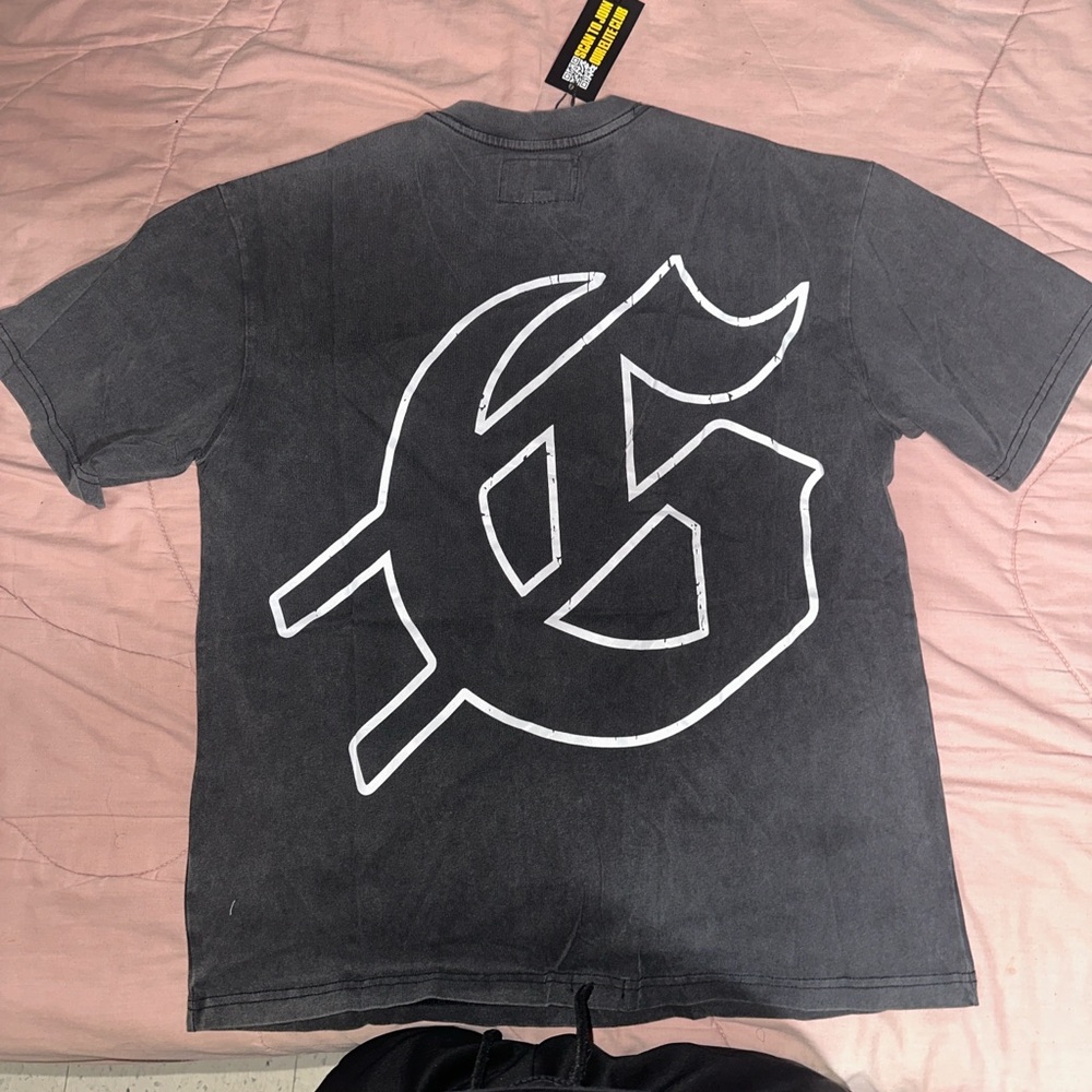 Men's Black Graphic T-Shirt